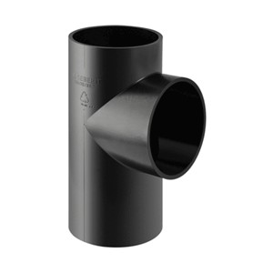 [363.162.16.1] 363.162.16.1 - GEBERIT PE HD REDUCTIE T-STUK 90° 56 - 50 MM