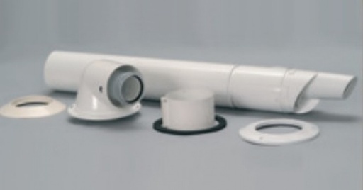 [0010031041] 0010031041 - BULEX KIT MUURDOORVOER+COUDE 60/100 PP/ALU*THERMOMASTER/T/CONDENS/ISOTWINaster/T/condens/ISOTWIN