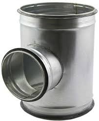 [02 234] 99.TD200.160 - SPIRAAL T-STUK 200 160 200MM MET DICHTING