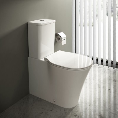 [E013701] E013701 - IDEAL STANDARD CONNECT AIR STAAND ONDERPOT WC BACK-TO-WALL PK AQUABLADE