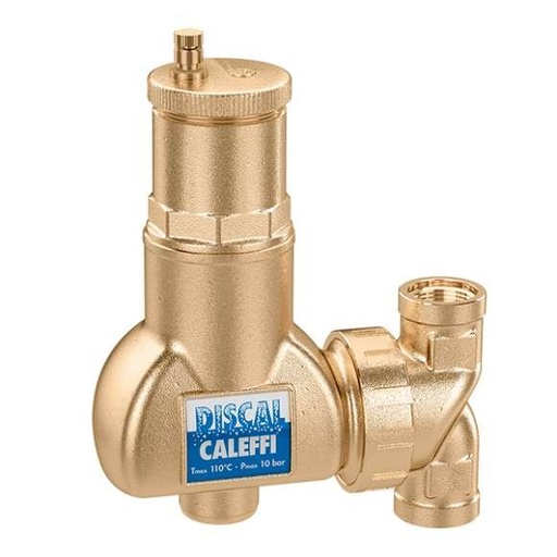 [551702] 551702 - CALEFFI LUCHTAFSCHEIDER DISCAL 22MM DRAAIBAAR