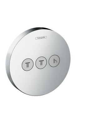 [15745000] 15745000 - HANS GROHE SHOWER SELECT S AFWERKSET VOOR INBOUWSTOPKRAAN VOOR 3 SYSTEMEN CHR.