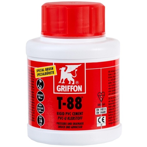 [1212001] 6110026 - GRIFFON HARD PVC-LIJM 100ML T 88