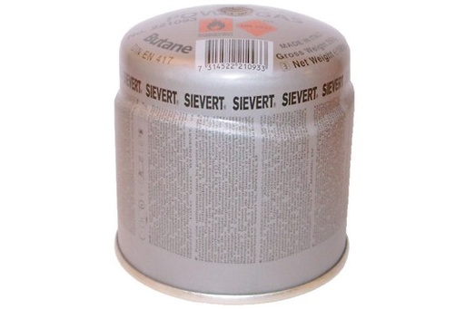 [SIEVERT 221093] 221093 - SIEVERT DOORPRIKBUS,  100 % BUTAAN - 190 GR / 430 ML - NIEUW MET INGEBOUWDE AFSLUITKLEP (VOLGENS EN417)
