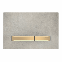[115.672.JV.2] 115.672.JV.2 - GEBERIT DUWPLAAT  MESSING / BETONLOOK