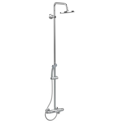 [A6426AA] A6426AA - IDEAL STANDARD IDEALRAIN SHOWERPIPE DIA. 20CM MET BAD/ DOUCHETHERMOSTAAT CERATHERM 25 CHR.