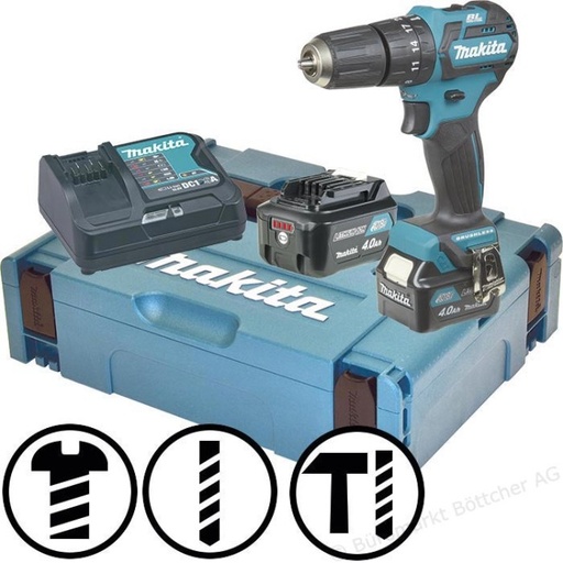 [MAKITA HP332DSMJ] HP332DSMJ - MAKITA SCHROEF BOORMACHINE 10.8V 4AH