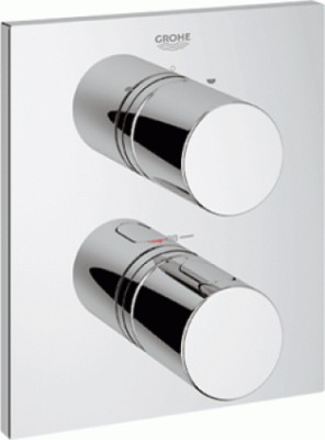 [GROHE 19 567 000] 19567000 - GROHETHERM 3000  INBOUW cOSMOPOLITAN BAD /DOUCHE THERMOST 2 AANSLUITINGEN CHR.