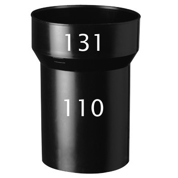 [0147059] 147059 - MULTIVENT REDUCTIE kunststof 110/131 15CM LANG