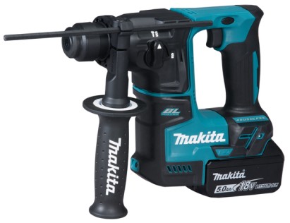 [MAKITA DHR171RTJ] DHR171RTJ - MAKITA BOORHAMER SDS PLUS 18V + KOFFER 5Ah 1.2j = 2 bat
