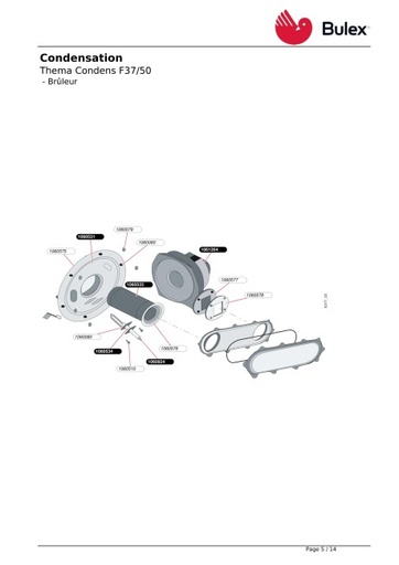 [1060531] 1060531 - BULEX O BRANDERPLAAT + ISOLATIE F37/50
