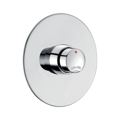 [749428] 749428 - DELABIE TEMPOSOFT 2 ZELFSLUITENDE KRAAN VOOR INBOUW CHR.