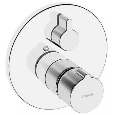 [8861 9045] 88619045 - HANSA HOME AFBOUWDEEL MET DECORSET  THERMOSTAAT VOOR DOUCHE MET AFSLUITER ZONDER OMSTELLING 