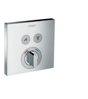 [15768000] 15768000 - HANS GROHE SHOWER SELECT AFWERKSET VOOR INBOUWMENGKRAAN VOOR 2 SYSTEMEN CHR.