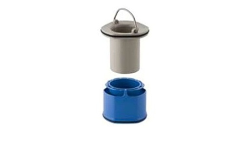 [240.568.00.1] 240.568.00.1 - GEBERIT O BLAUW POTJE VOOR GEBERIT DOUCHE SYPHON 150.671.21.1