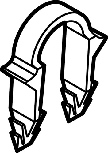 [VIEGA 707 392] VIEGA FONTERRA TACKERCLIP 14-20MM (57mm) 900st/doos