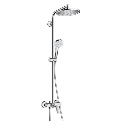 [27269000] 27269000 - HANS GROHE SHOWERPIPE CROMETTA S240 1JET MET EENGREEPSMENGKRAAN CHR.