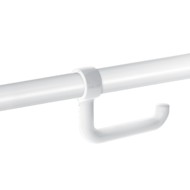 [510081N ] 510081N - DELABIE TOILETPAPIERHOUDER VOOR GREEP IN HET WIT 