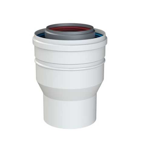 [701403] 0701403 - ROLUX REDUCTIE 60/100 >> 80/125 ALU/ALU