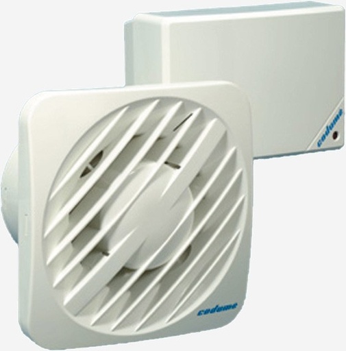 [AX100HVHT] CODUME LAAGSPANNINGS VENTILATOR MET HYGROSTAAT EN TIMER (12v)