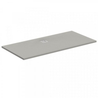 [K8306FS ] K8306FS - IDEAL STANDARD DOUCHETUB ULTRA FLAT S 180 X 90 CONCRETE GREY