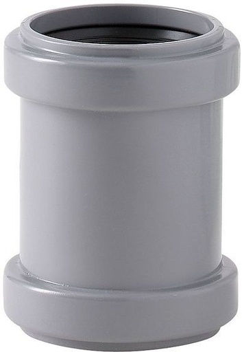 [2270JS 50] RO4208100 - MOF GRIJS PVC MET JOINT 50MM ZONDER STOOTRAND