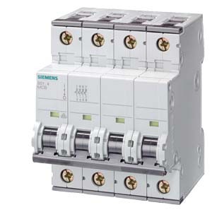 [110454] 5SL3425-7 - SIEMENS AUTOMAAT 400V 4,5KA, 4POLIG, C, 25A