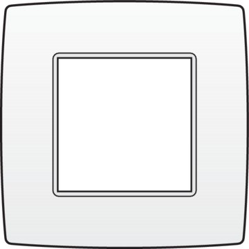 [120002] 101-76100 - NIKO AFDEKPLAAT ENKEL WIT
