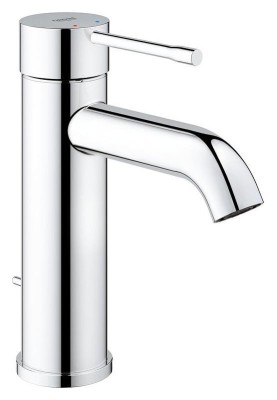 [23590001] 23590001 - GROHE ESSENCE LAVABOKRAAN GEBOGEN UITLOOP S-SIZE CHR.Z LEDIGING *