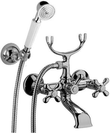 [IRV022 CR] IRV022CR - PAFFONI IRIS BADKRAAN KOMPLEET RETRO CHR.