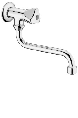 [ET 202 CR9] ET202CR9 - PAFFONI ETOILE ENKELE MUURKRAAN + BEWEEGBARE BEC ONDER 200mm