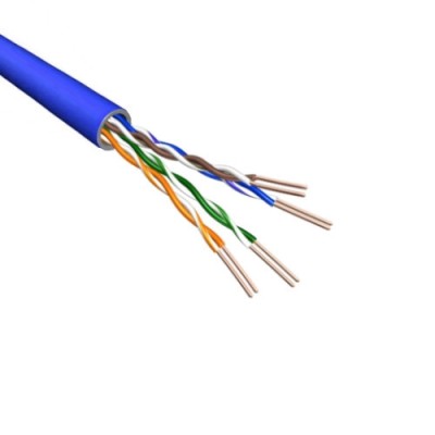 [103574] 0111/821541 - UTP KABEL CATEGORIE6 PVC BL 4POLIG AWG23