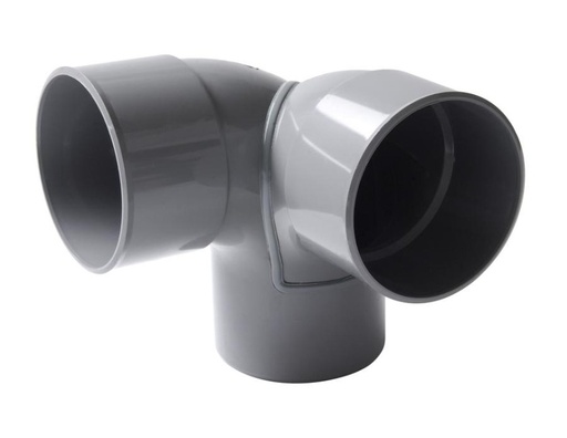 [CES8] CES8 - NICOLL DUBBELE BOCHT HAAKS MF 90MM