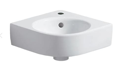 [124729 000] 124729 000 - GEBERIT ICON LAVE-MAIN  HOEK KRAANGAT  33 X 33