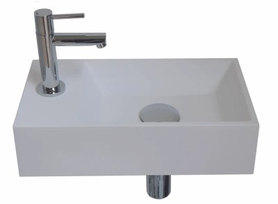 [3404131] 3404131 - INK VERSUS MAT WIT FONTEIN 36 X 18 X 9CM - KR.GAT RECHTS