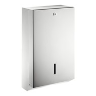 [510601W] 510601W - DELABIE HANDDOEKVERDELER RVS  304 GEEPOXEERD WIT