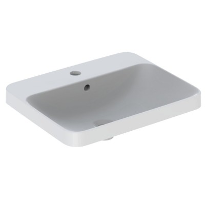 [500.740.01.2] 500.740.01.2 - GEBERIT INBOUWWASTAFEL VARIFORM 55 X45 RECHTHOEKIG + kraangat