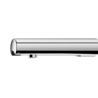 [443506] 443506 - DELABIE TEMPOMATIC 4 WASTAFELKRAAN MUURAANSLUITING 1/2  INFRAROOD OP BATTEREIJ SPRONG 19 CM 
