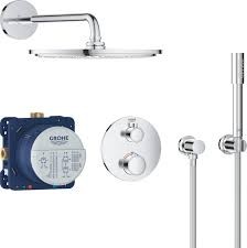  34731000 - GROHETHERM PERFECT SCHOWER SET RAINSCHOWER COSMOPOLITAN 310 RONDE AFWERKING 