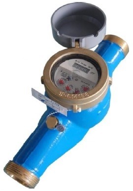 [23 0051] MJLFC30 - WATERTELLER 5/4" BLAUW  GEKEURD+ATEST+RACC