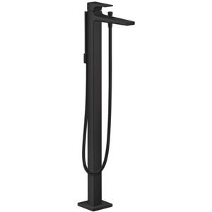 [32532670] 32532670 - HANS GROHE METROPOL VRIJSTAANDE BAD EENGREEPSMENGKRAAN   MAT ZWART