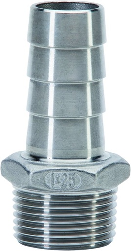[901I 1 1/2 X 40MM] 6315-11240 - TAITON / SLANGPILAAR INOX 6/4 x 40mm