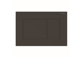 [115.883.16.1] 115.883.16.1 - GEBERIT DUWPLAAT SIGMA 30  MAT ZWARTE RECHTE TOETSEN 