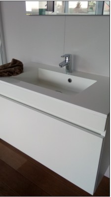 [DDM0901SP475WIT] SD0901SP4750980 - MARCUS MEUBELSET MET 1 LADE+ SPIEGELKAST 90CM WIT 