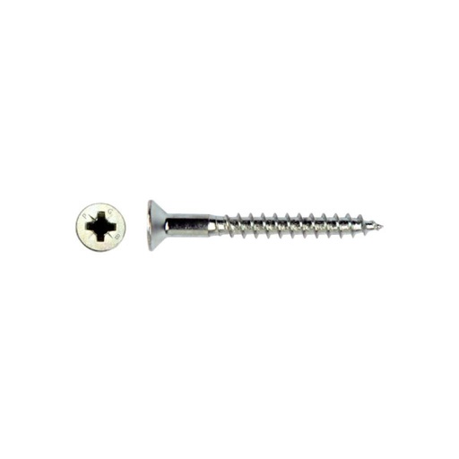 [230870] 3295 040 040 - WINGLIN INOX VIJS 4 X 40 - 200 ST KRUISKOP