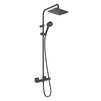 [26097670] 26097670 - HANS GROHE SCHOWERPIPE VERNIS SCHAPE 230  1 JET MAT ZWART
