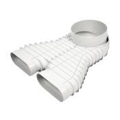 [010002300] 010.002.300 - BEG PROFI AIR HAAKS AANSLUITSTUK 160 + 2X OVALDUCT