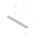 [0020099723] 0020099723 - BULEX BEVESTINGINGSRAILS 2stuks