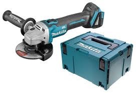 [DGA506ZJ] DGA506ZJ - MAKITA HAAKSE SLIJPER 125MM ZONDER BATTRIJEN EN LADER