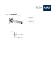  13404DC3 - GROHE PLUS BADUITLOOP SPRONG 16.8 CM SUPERSTEEL